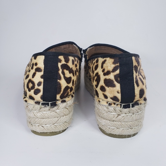 STEVE MADDEN Alexia Leopard Platform Espadrille - Picture 6 of 9